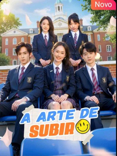 Capa da minissérie A Arte de Subir - a Rainha Só Quer Ficar Rica