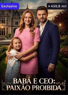 Capa da minissérie A Babá e o CEO: Paixão Proibida