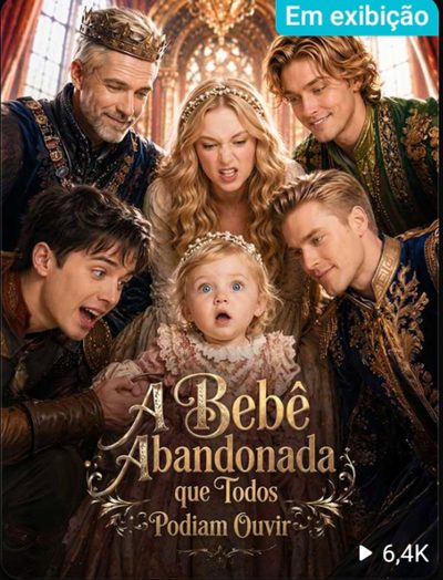 Capa da minissérie A Bebê Abandonada que Todos Podiam Ouvir