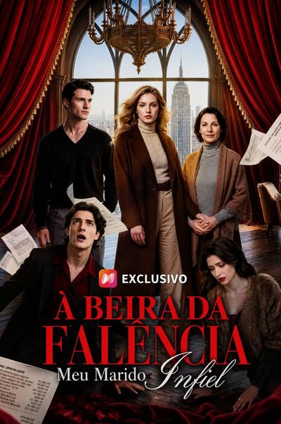 Capa da minissérie À Beira da Falência Meu Marido Infiel