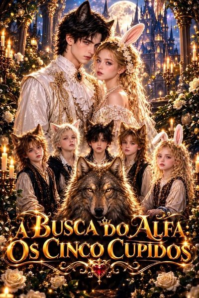 Capa da minissérie A Busca do Alfa os Cinco Cupidos