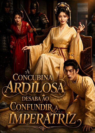 Capa da minissérie A Concubina Ardilosa Desaba ao Confundir a Imperatriz
