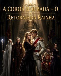 Capa da minissérie A COROA ROUBADA - O RETORNO DA RAINHA The stolen crown: The return of The Queen