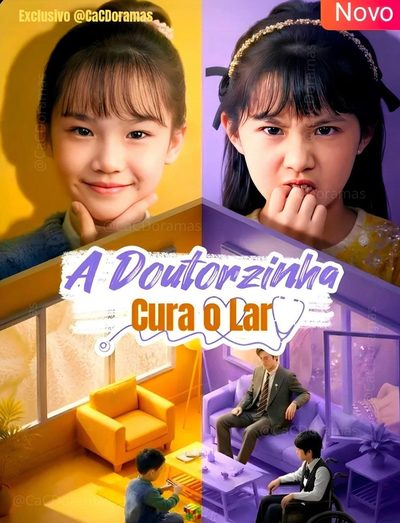 Capa da minissérie A Doutorzinha Cura o Lar