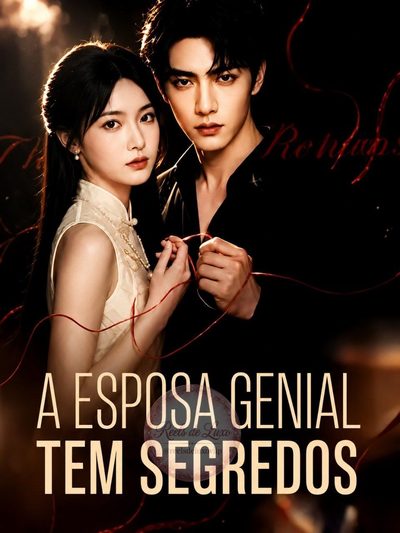 Capa da minissérie A Esposa Genial Tem Segredos
