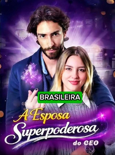 Capa da minissérie A Esposa Superpoderosa (brasileira)