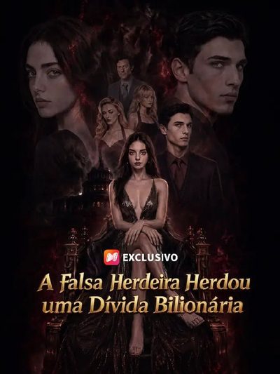 Capa da minissérie A Falsa Herdeira Herdou uma Dívida Bilionária