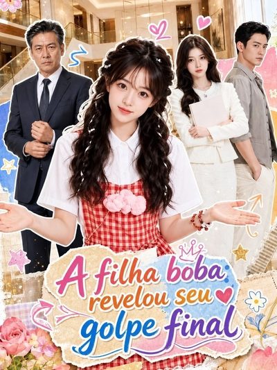 Capa da minissérie A Filha Boba: Revelou Seu Golpe Final
