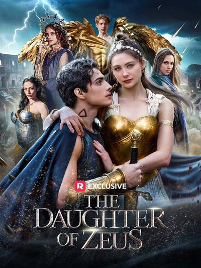 Capa da minissérie A Filha de Zeus