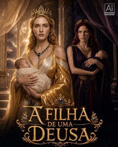 Capa da minissérie A Filha Deu uma Deusa a Filha de uma Deusa
