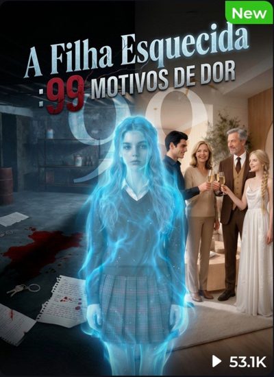 Capa da minissérie A Filha Esquecida: 99 Motivos de Dor