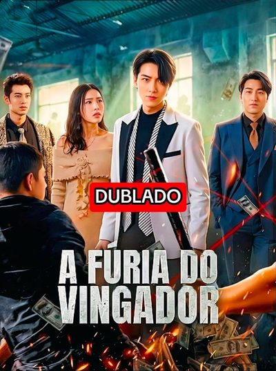 Capa da minissérie A Fúria do Vingador Dublado