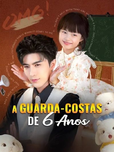Capa da minissérie A GUARDA-COSTAS DE 6 ANOS Pequena Embalagem, Grande Guardiã