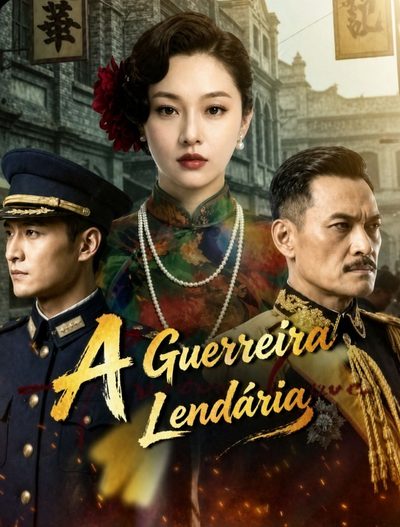 Capa da minissérie A Guerreira Lendária