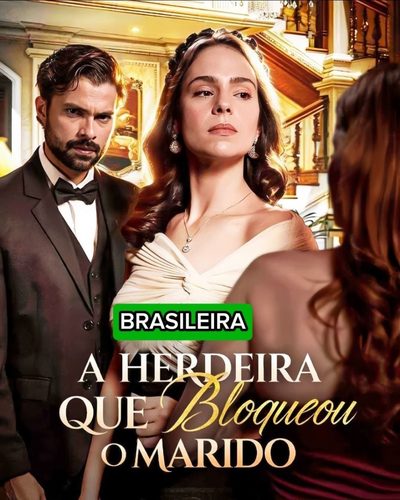 Capa da minissérie A Herdeira que Bloqueou o Marido Brasileira ��