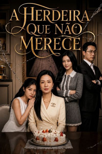 Capa da minissérie A Herdeira que Não Merece