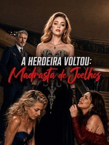 Capa da minissérie A Herdeira Voltou: Madrasta de Joelhos