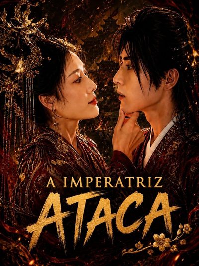 Capa da minissérie A Imperatriz Ataca