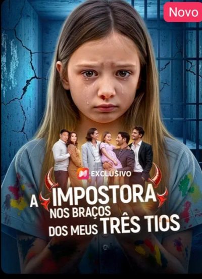 Capa da minissérie A Impostora Nos Braços dos Meus Três Tios