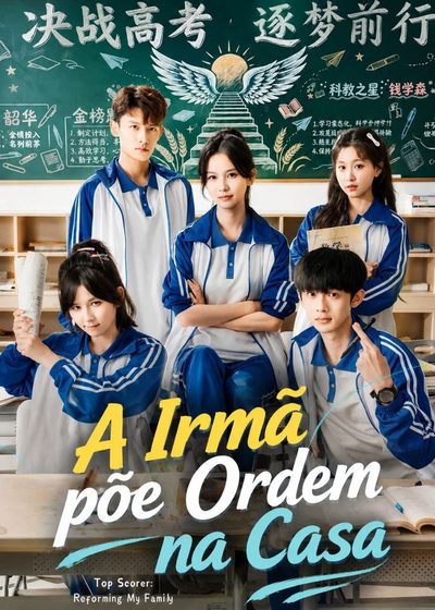 Capa da minissérie A Irmã Põe Ordem na Casa