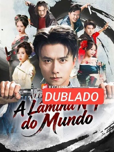 Capa da minissérie A lenda retorna: a lâmina N1 do mundo DUBLADO