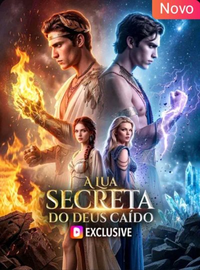 Capa da minissérie A Lua Secreta do Deus Caído