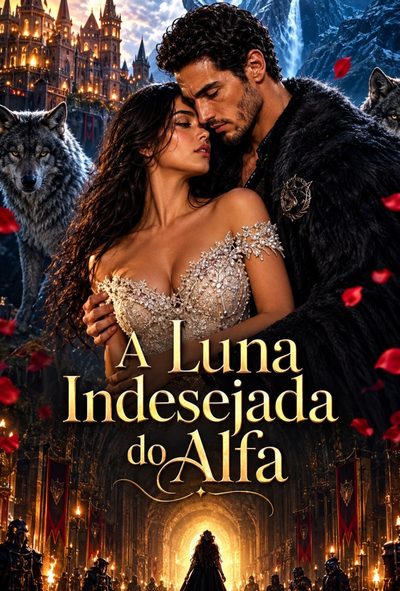 Capa da minissérie A Luna Indesejada do Alfa -