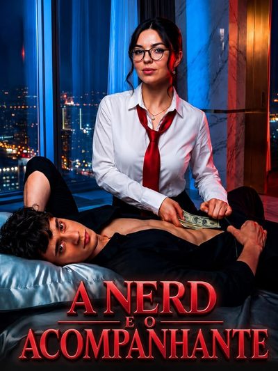 Capa da minissérie A Nerd e o Acompanhante