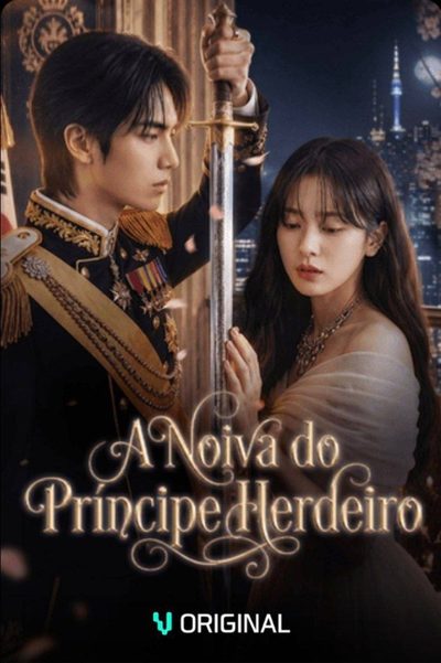 Capa da minissérie A Noiva do Príncipe Herdeiro