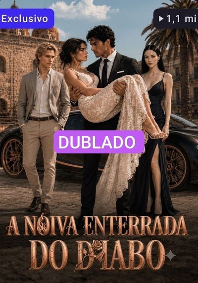 Capa da minissérie A Noiva Enterrada do Diabo
