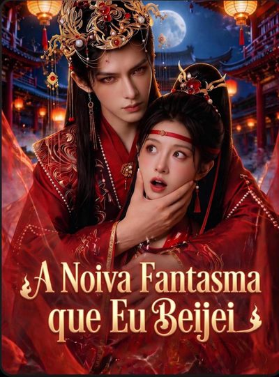 Capa da minissérie A Noiva Fantasma que Eu Beijei
