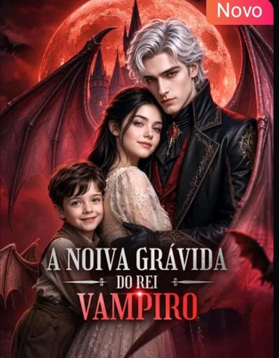 Capa da minissérie A Noiva Grávida do Rei Vampiro