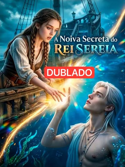 Capa da minissérie A Noiva Secreta do Rei Sereia - Dublado