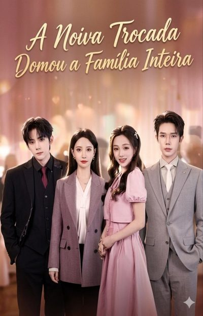 Capa da minissérie A Noiva Trocada Domou a Família Inteira