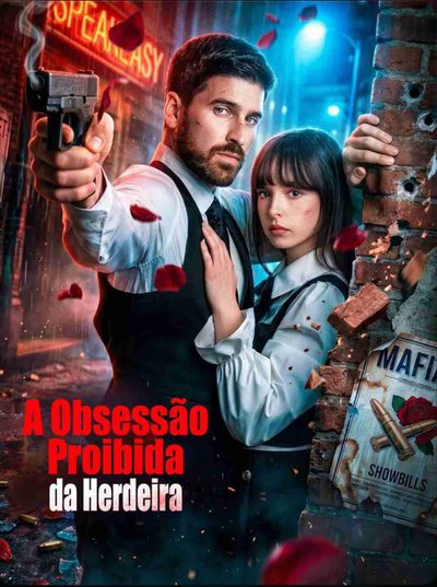 Capa da minissérie A Obsessão Proíbida da Herdeira