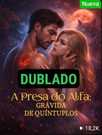 Capa da minissérie A Presa do Alfa: Grávida de Quíntuplos