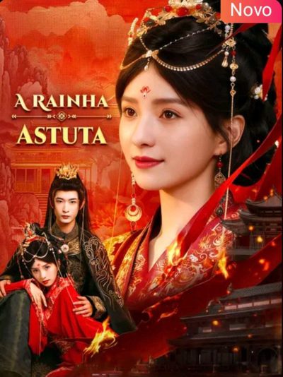 Capa da minissérie A Rainha Astuta