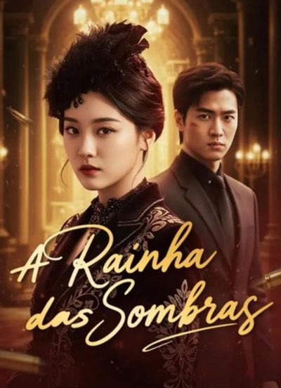 Capa da minissérie A rainha das sombras