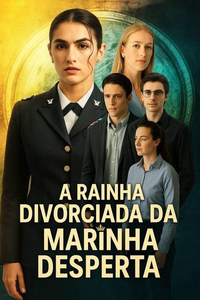 Capa da minissérie A Rainha Divorciada da Marinha Desperta (dublado)