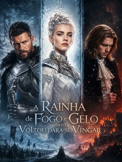Capa da minissérie A Rainha do Fogo e Gelo Voltou para Se Vingar a Rainha do Fogo e do Gelo