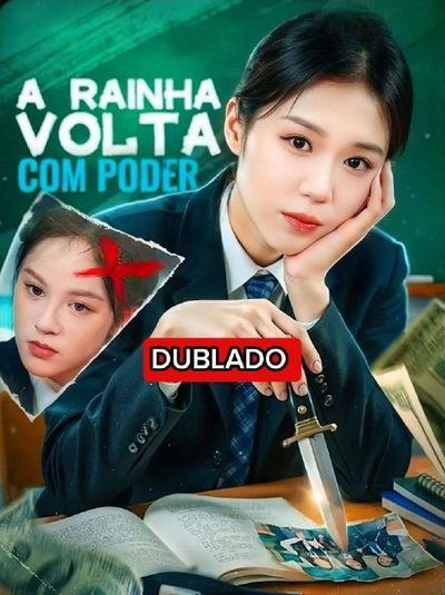 Capa da minissérie A Rainha Volta com Poder Dublado