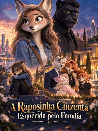 Capa da minissérie A Raposinha Cinzenta Esquecida Pela Família -
