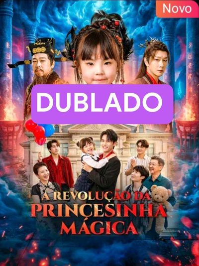 Capa da minissérie A Revolução da Princesinha Mágica Dublado