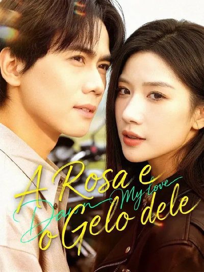 Capa da minissérie A Rosa e o Gelo Dele