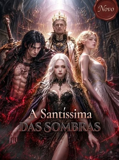 Capa da minissérie A Santíssima das Sombras