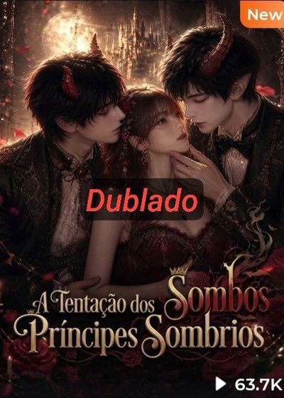 Capa da minissérie A Tentação dos Príncipes Sombrios Domando os Gêmeos Íncubos