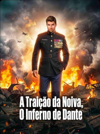 Capa da minissérie A Traição da Noiva,o Inferno de Dante