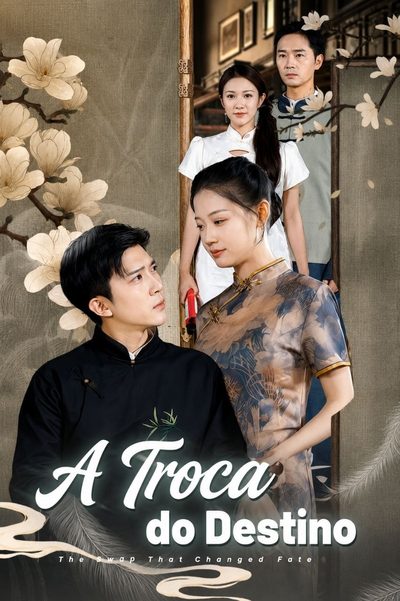 Capa da minissérie A Troca do Destino