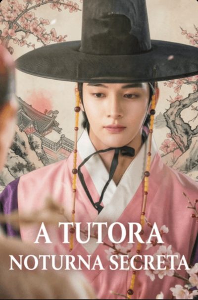 Capa da minissérie A Tutora Noturna Secreta