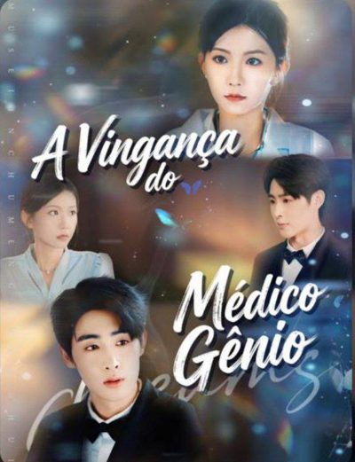 Capa da minissérie A Vingança do Médico Gênio